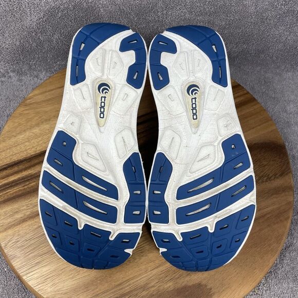 Topo Athletic Womens Magnifly 4 Admiral Blue Teal Wide Toe Running Shoes Size 8 - Picture 6 of 10